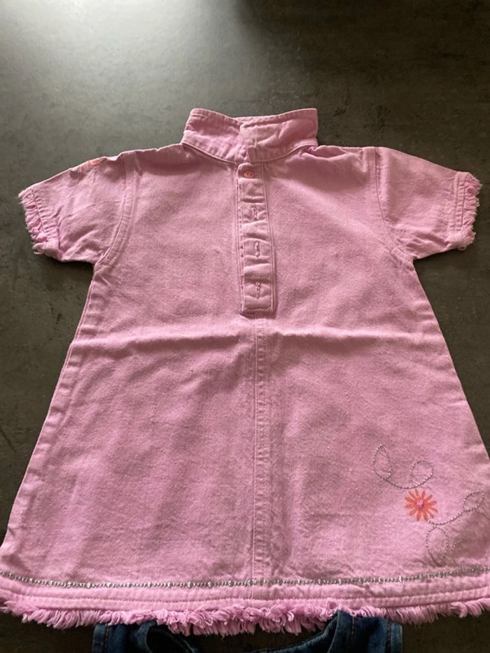 Lot de 2 robes en jeans - photo numéro 2