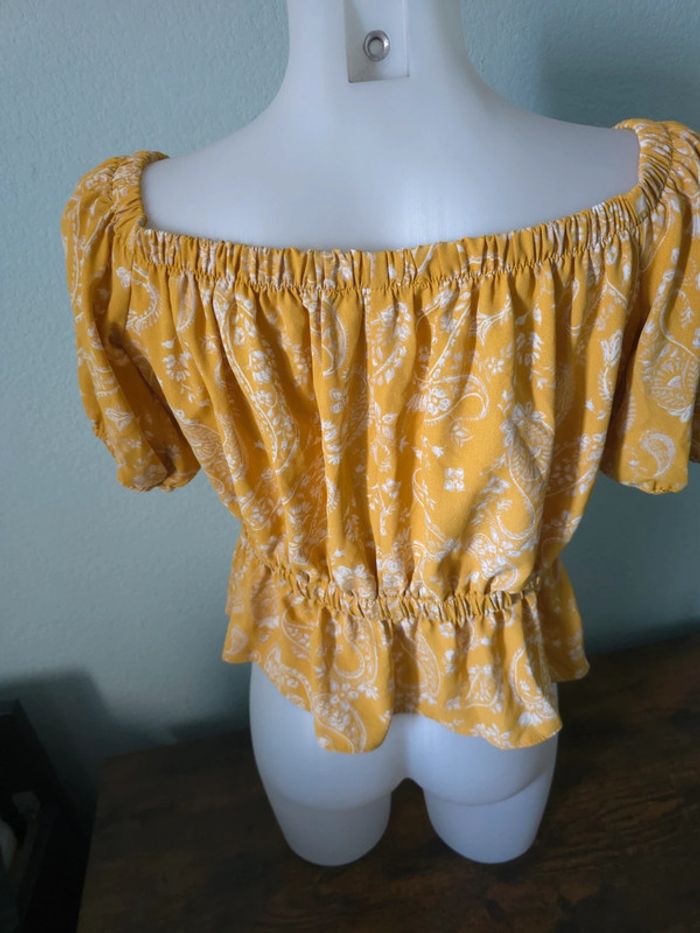 Haut blouse épaules dénudées taille 36 - photo numéro 2