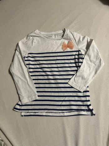 T-shirt fille manche longue 3 ans