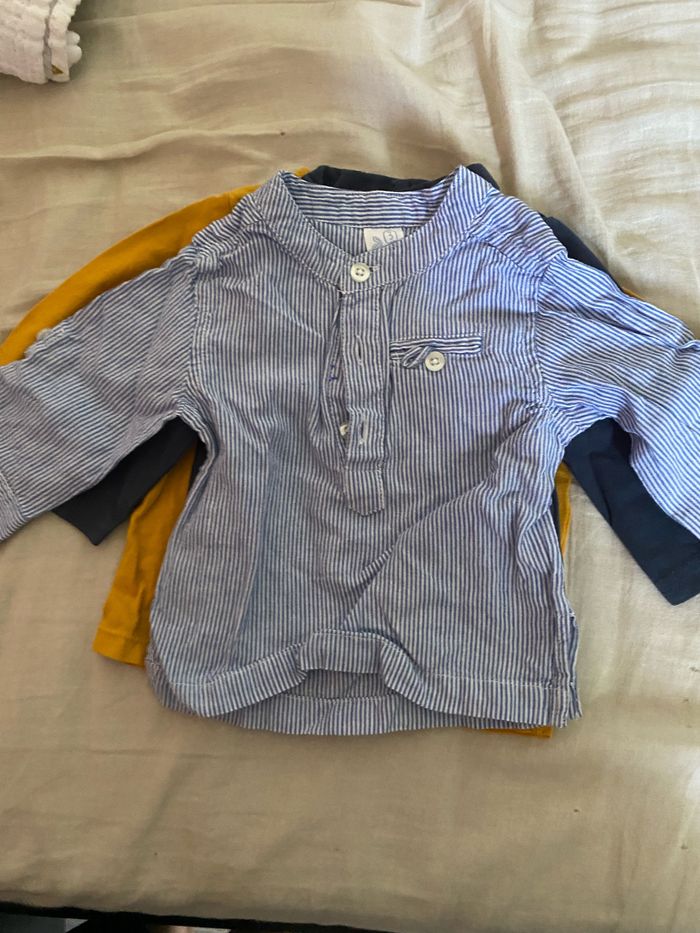 Lot t shirt manches longues 3M - photo numéro 4