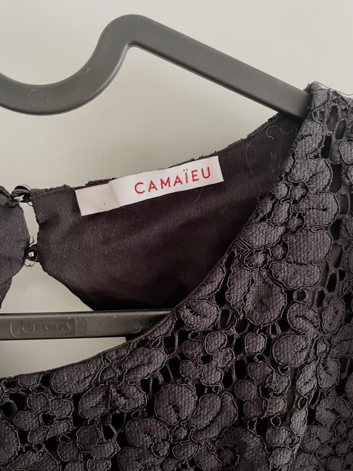 Robe noire en dentelle - photo numéro 5