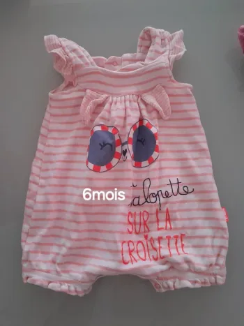 Combinaison fille 6 mois