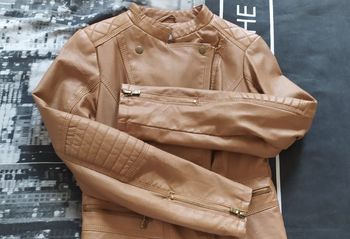 Veste en simili cuir "My Favorite by Cache-Cache", taille S (36/38 ou 1)