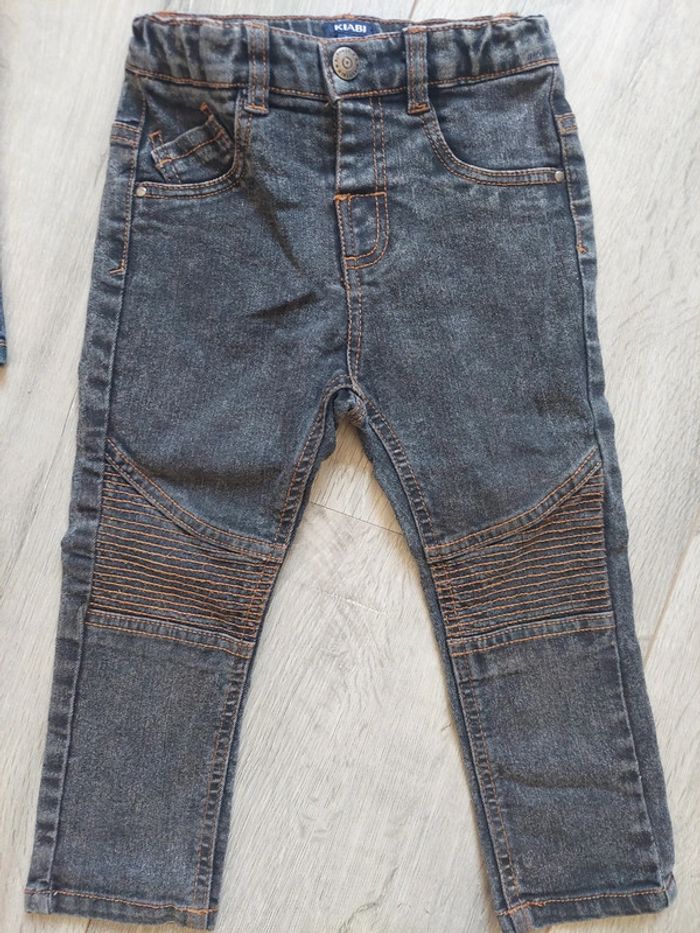 Lot x3 jeans 24 mois - photo numéro 5