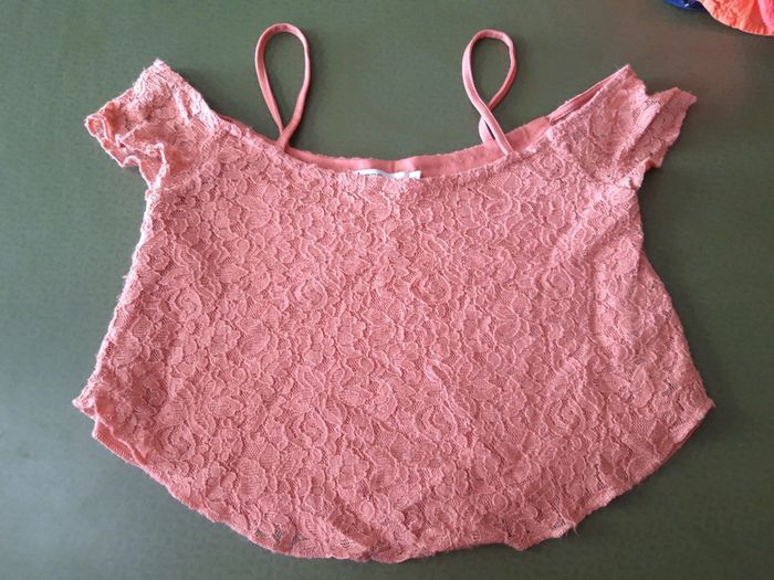 Tee-shirt dentelle gemo