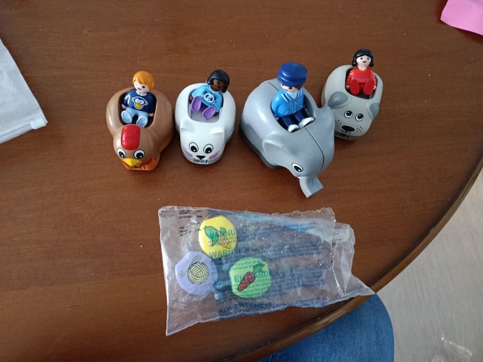 Train des animaux playmobil 123