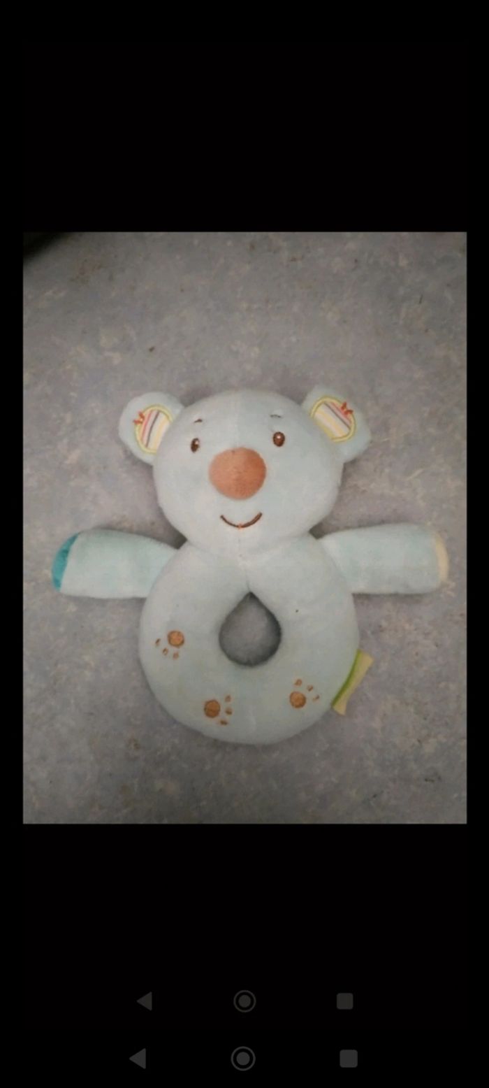 Hochet en peluche - photo numéro 2