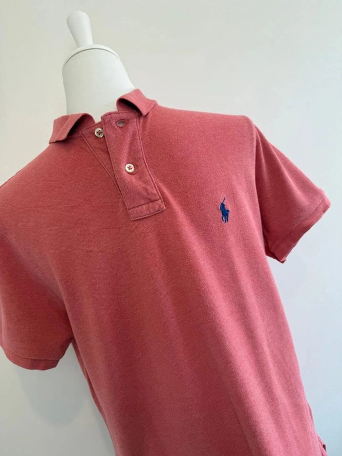 Polo Ralph Lauren corail homme taille M parfait état - photo numéro 3