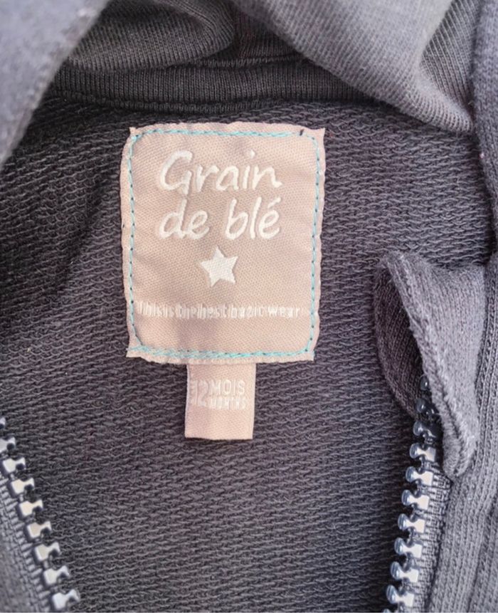 Gilet Grain de blé 12 mois - photo numéro 4