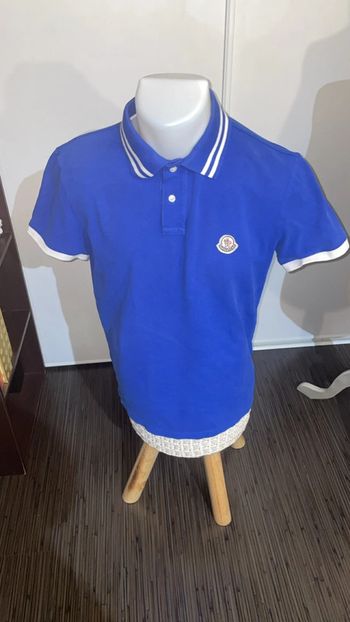 Polo Bleu Moncler TL