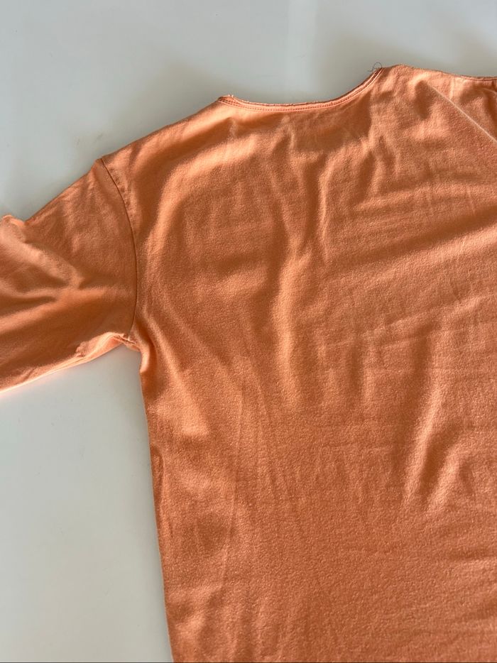 Tee Shirt Manches Longues, Orange, Rock : Von Dutch, Taille : M - photo numéro 8