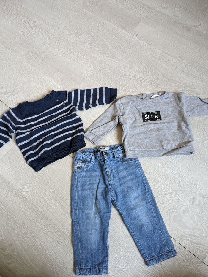 Lot 3 vêtements bébé garçon 6 mois