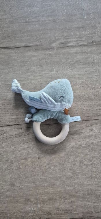 Hochet baleine bois Little Dutch