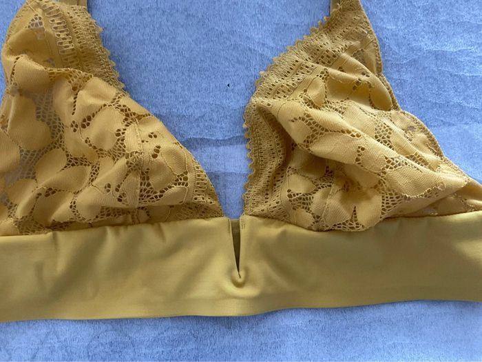 Soutien-gorge jaune Rougegorge - photo numéro 2