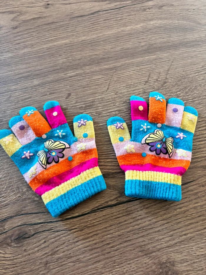 Gants papillon