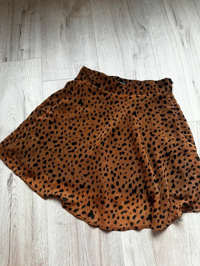Jupe motif animalier