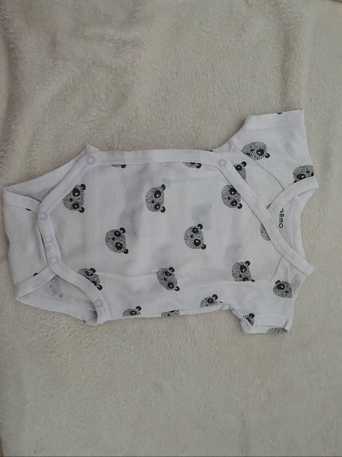 Lot 9 bodies tee shirt 3 mois - photo numéro 2