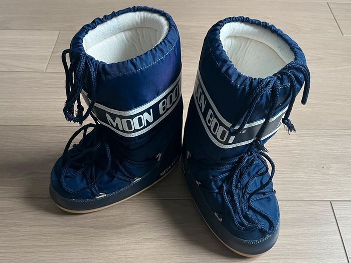 Bottes après-ski unisexe Icon Nylon marine Moon Boot T-31/34