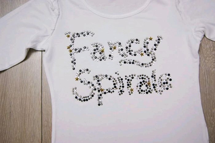 Maillot manche longue avec strass. 8 ans fille. Orchestra - photo numéro 2