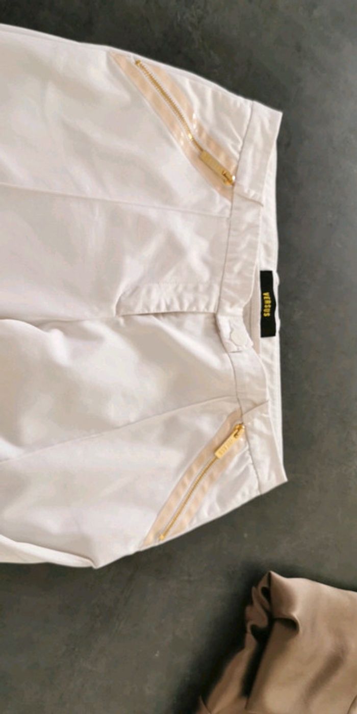 Pantalon blanc Versace - photo numéro 2