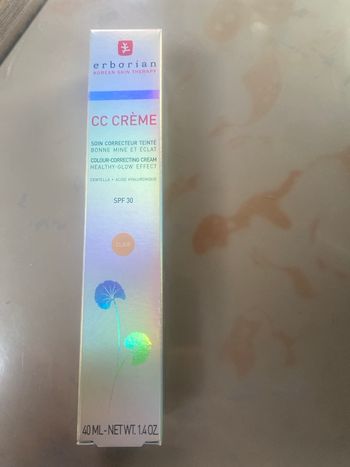 Cc crème Clair Erborian neuf 