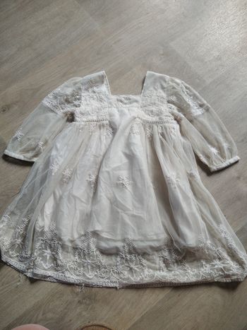 Magnifique robe tulle dos ouvert