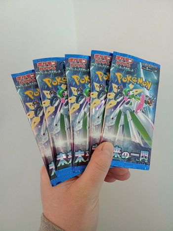 Lot de 5 Boosters Pokémon Japonais – Future Flash (SV4M) – Neufs