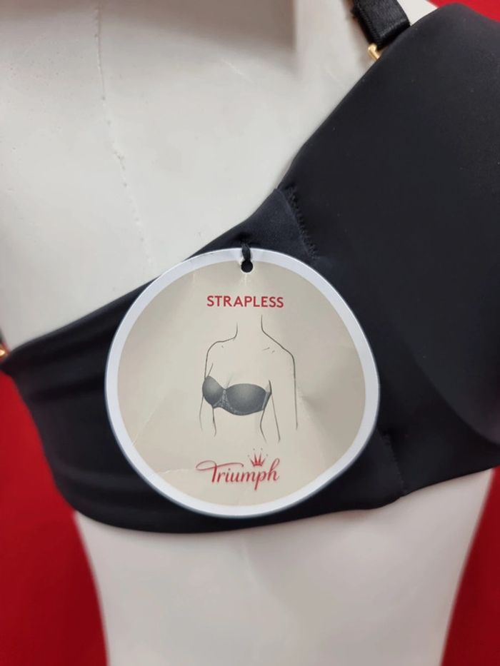 Triumph soutien-gorge rembourré avec bretelles amovible * 95C * - photo numéro 9