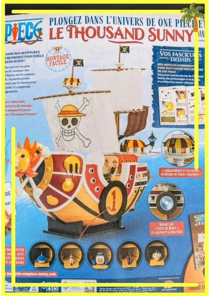 One Piece Le Thousand Sunny - Hachette - photo numéro 5