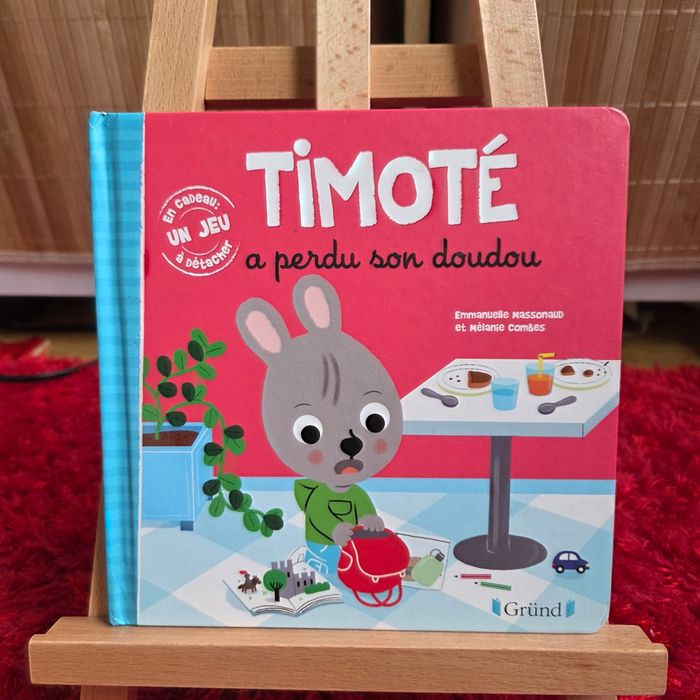 Livre enfant Gründ Timoté