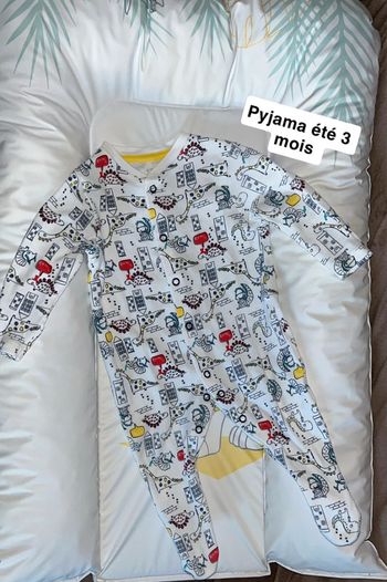 Pyjama léger été en coton 3mois early days