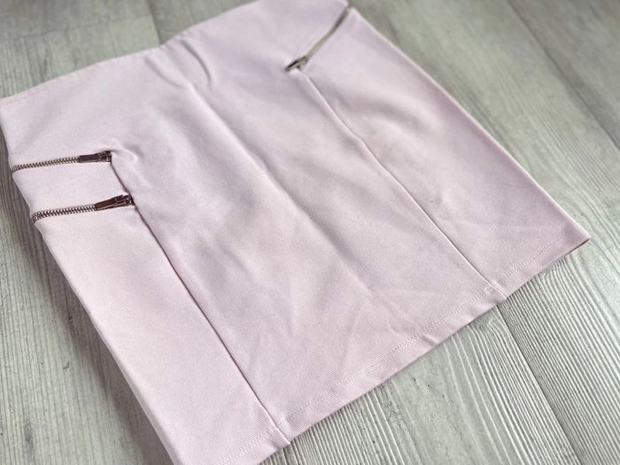 Jupe rose pale femme bershka - photo numéro 3