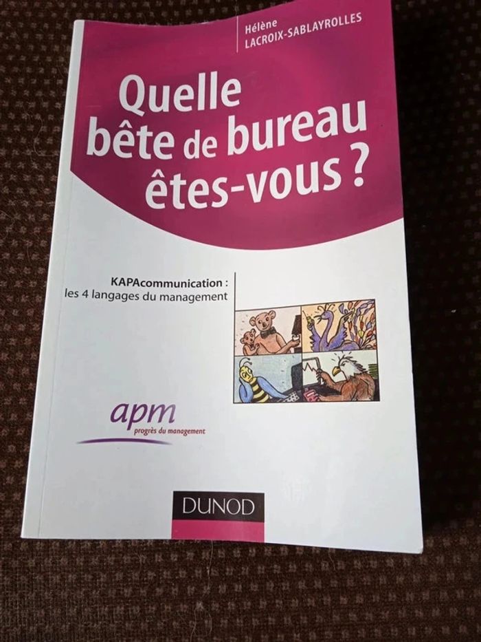 Livre Quelle bête de bureau êtes-vous ?