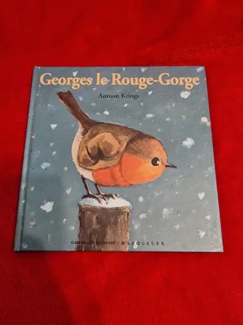 Livre 28 drôles de petites bêtes Georges le rouge gorge