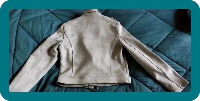 Veste perfecto gris - photo numéro 5