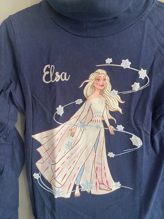 Sous pull col roulé reine des neiges - photo numéro 2