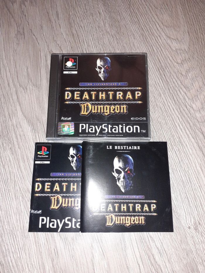 Sony PlayStation 1 ps1 deathtrap dungeon