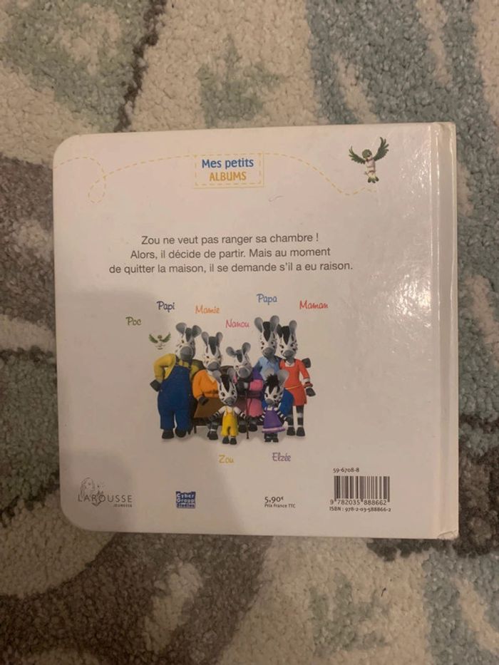 Livre "Zou, part de la maison" 📚 - photo numéro 2