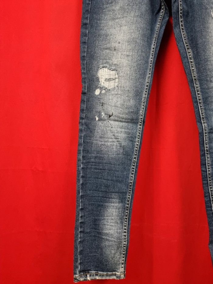 Project X Paris jean homme skinny T19947 Bleu Denim * T38/40 * - photo numéro 3