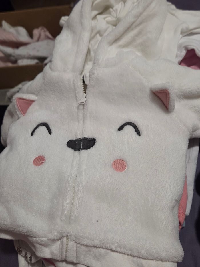 Manteau tout doux blanc - photo numéro 3