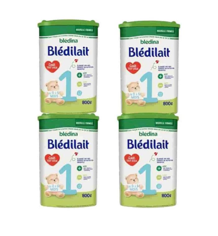 4 x Bledilait 1er âge neuf