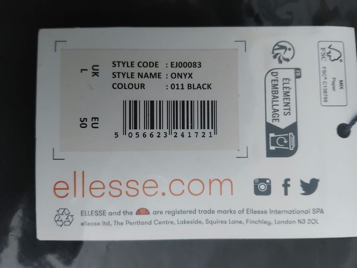 Pull homme Ellesse  ,neuf avec étiquettes, taille L - photo numéro 6