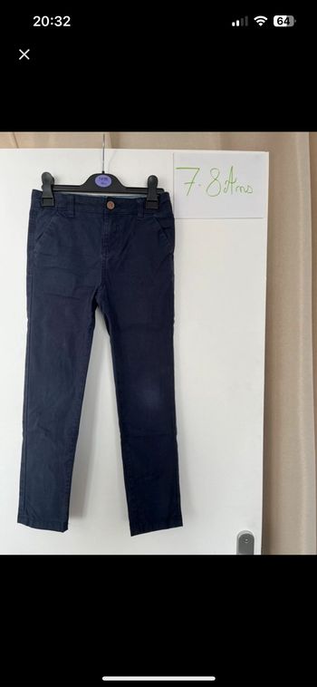 Chino taille 7-8 ans