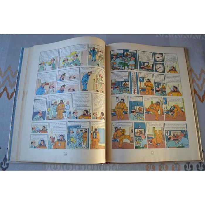 Tintin Objectif Lune B12 1955 - photo numéro 8