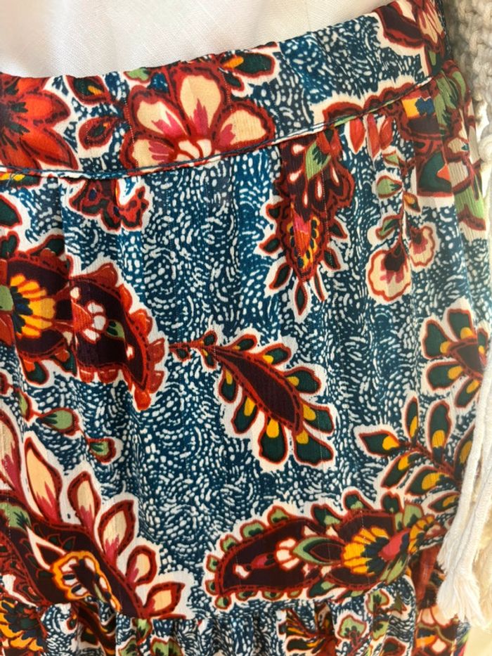 Jupe mi-longue à fleurs TU - photo numéro 5