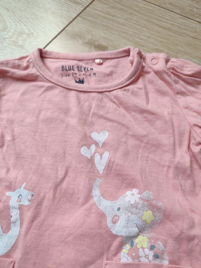 Tee shirt manche longue 9/12 mois - photo numéro 2