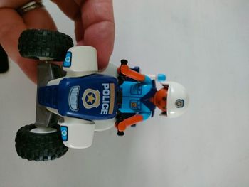 Quad playmobil police