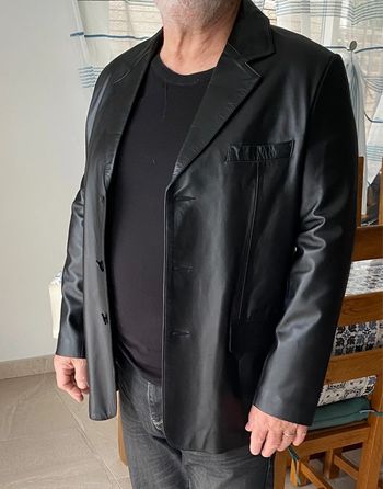 Veste en cuir