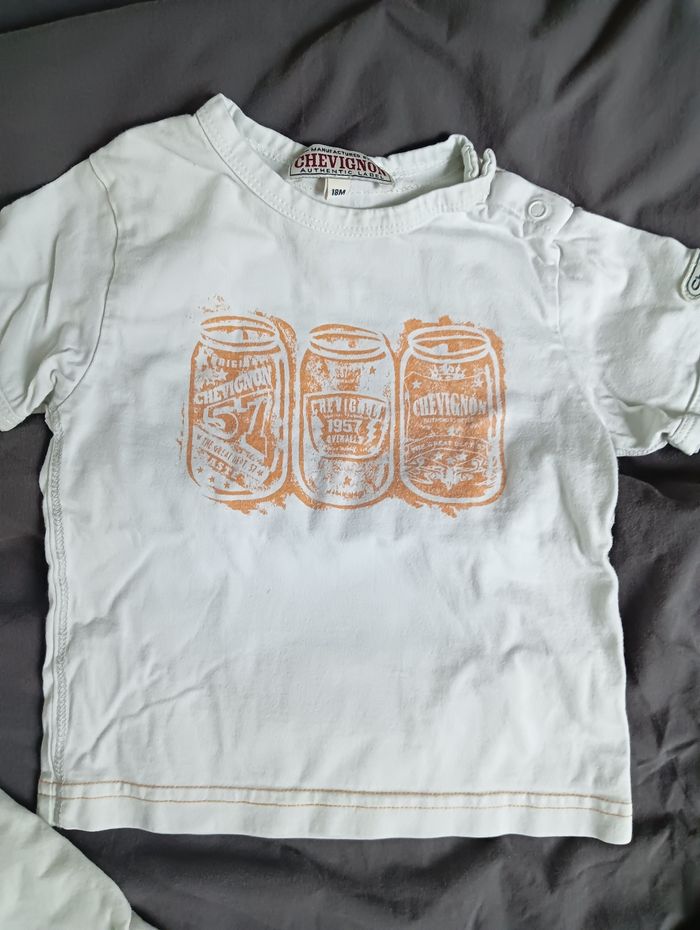 Lot 2 t-shirts 18 mois - photo numéro 5