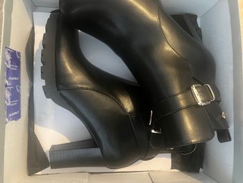 Boots Gemo taille 40 noir 